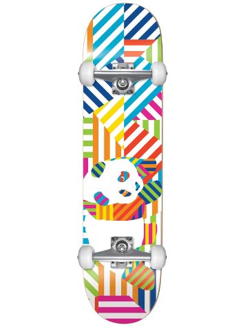 Enjoi Panda Stripes 7.75&quot; Skateboard Completo