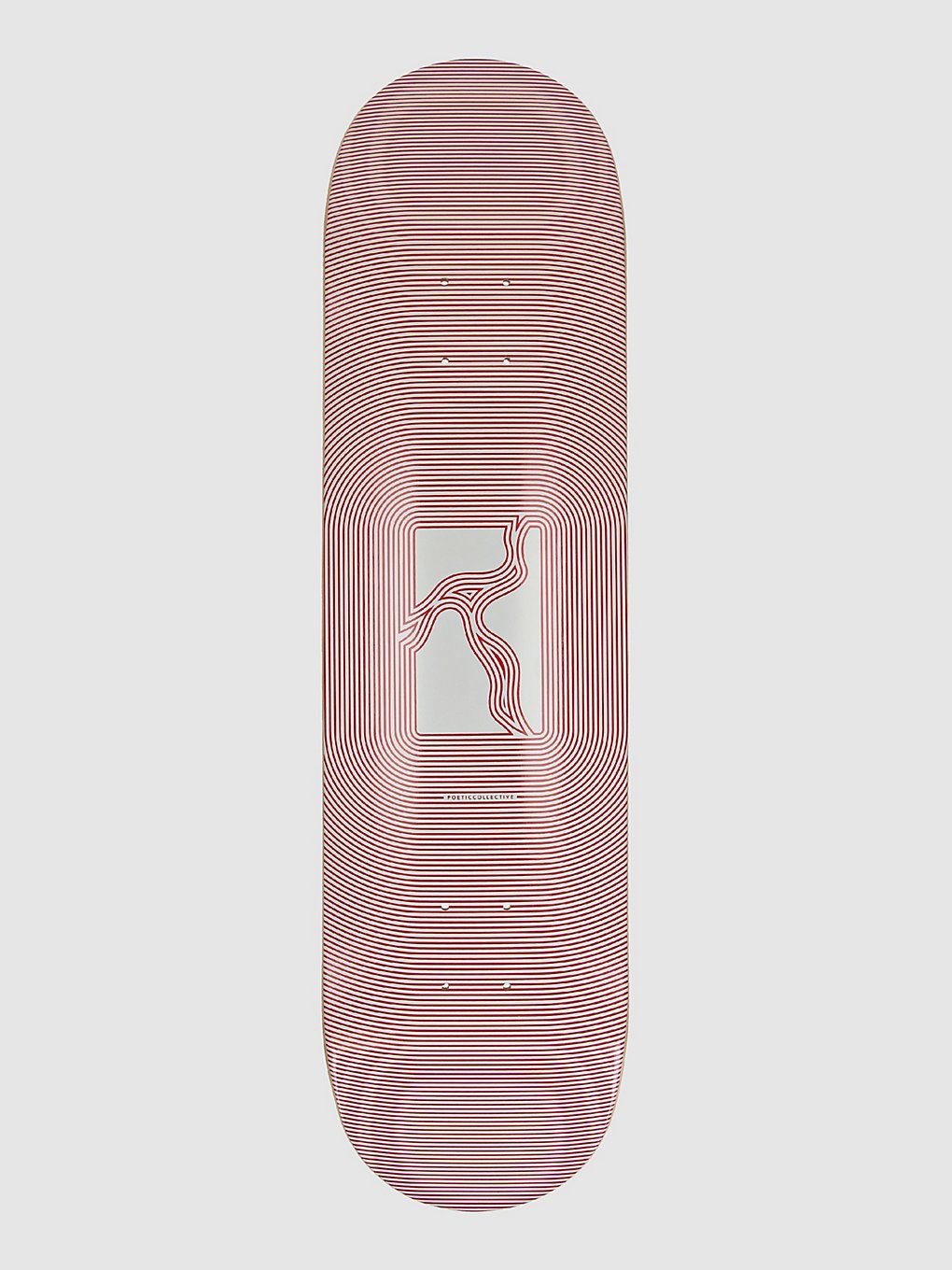 Poetic Collective Optical 8.125" Skateboard Deck red kaufen