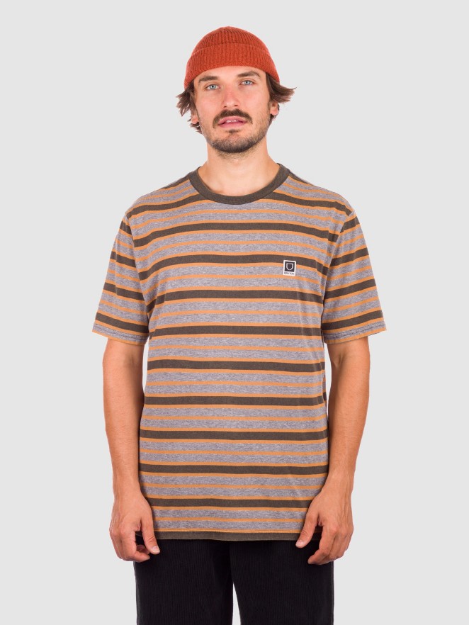 Brixton Hilt Multi Stripe T-Paita
