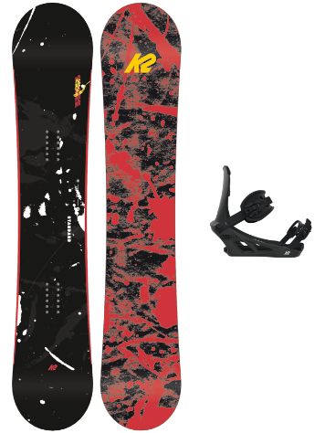 K2 Standard 159W + Sonic L 2022 Snowboard-Set