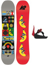 K2 Mini Turbo 120 + Mini Turbo S 2023 Snowboard set