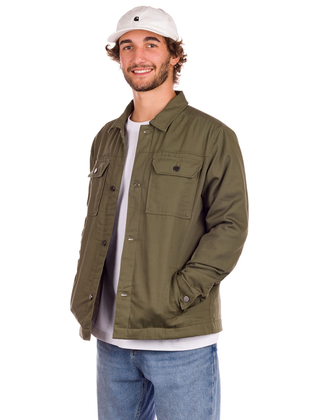 Lined Canvas Chaqueta