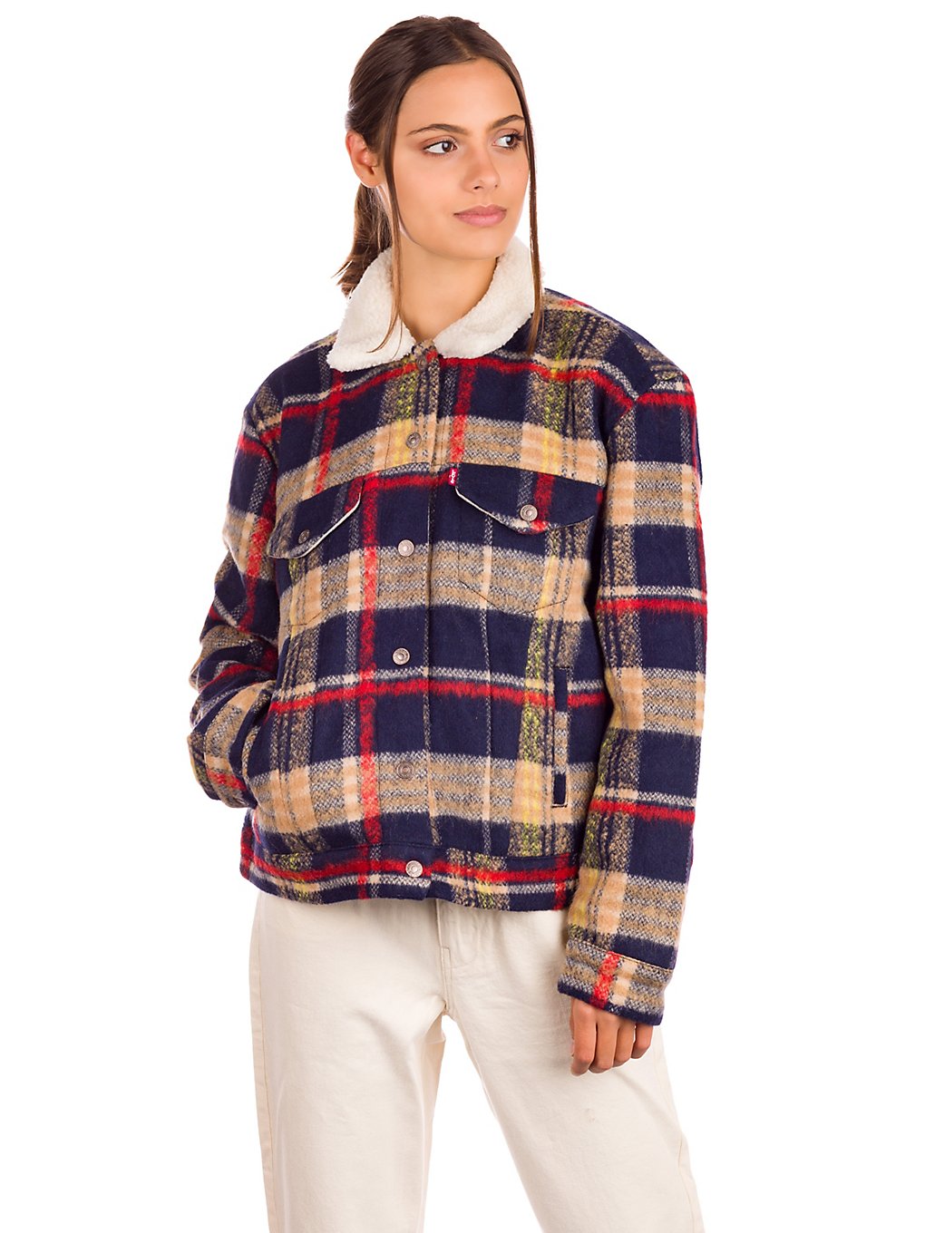 Levi's Wool Trucker Jacket wool plaid