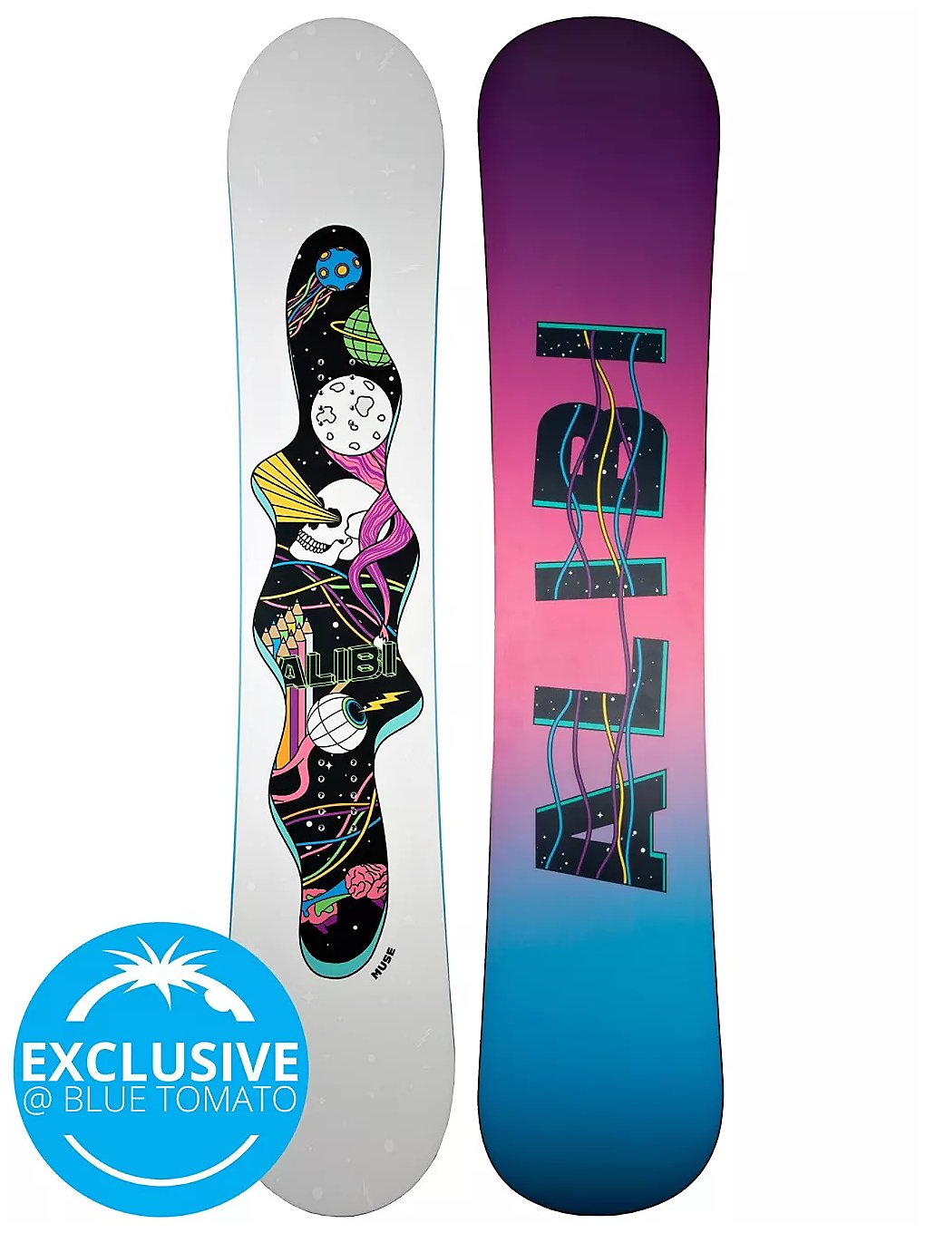Alibi Snowboards Muse 160 2022 Snowboard assorted