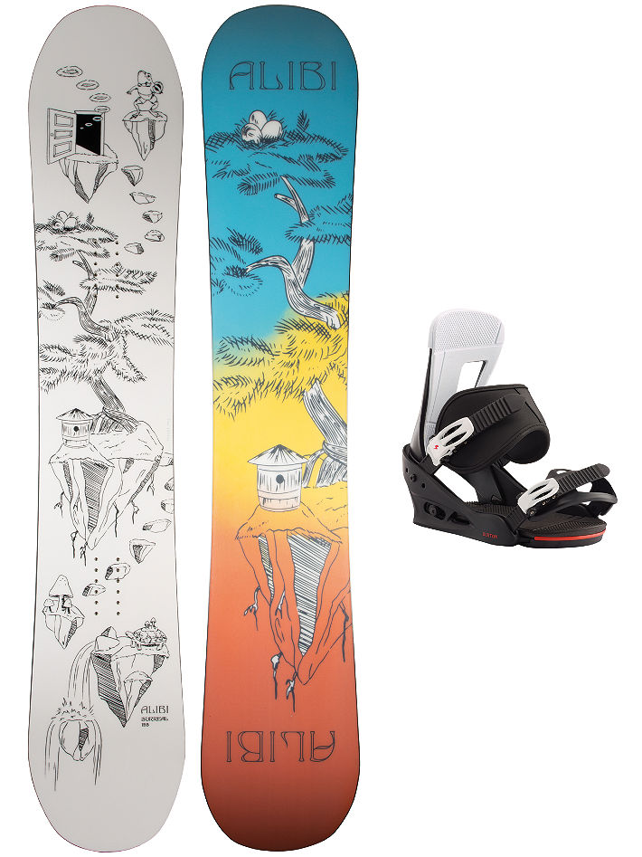 Gluren Onverschilligheid Raadplegen Alibi Snowboards Surreal 153 + Burton Freestyle M 2022 Snowboard set bij  Blue Tomato kopen
