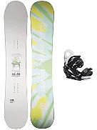 Flowerchild 154+Burton Freestyle M Snowboard
