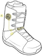 Libertine Hybrid Boa 2022 Boots de Snowboard