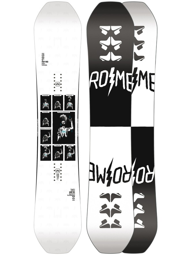 Rome Party Mod 157W Snowboard