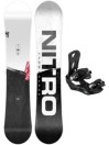 Nitro Prime Raw 152 + Staxx M Snowboard Set