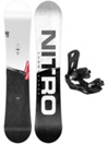 Nitro Prime Raw 159W + Staxx L Conjunto Snowboard