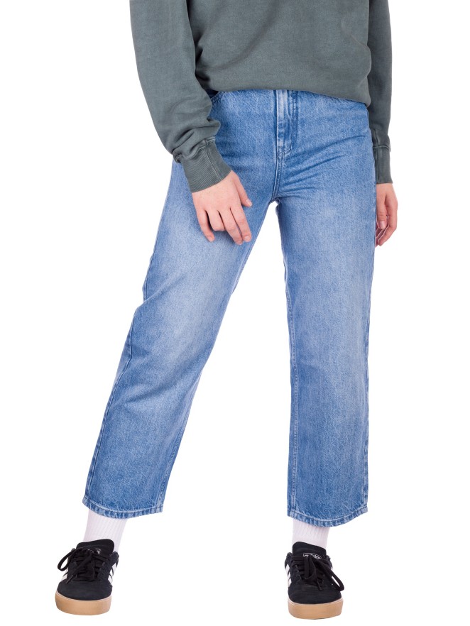 Afends Shelby Hemp High Waist Wide Leg Farkut