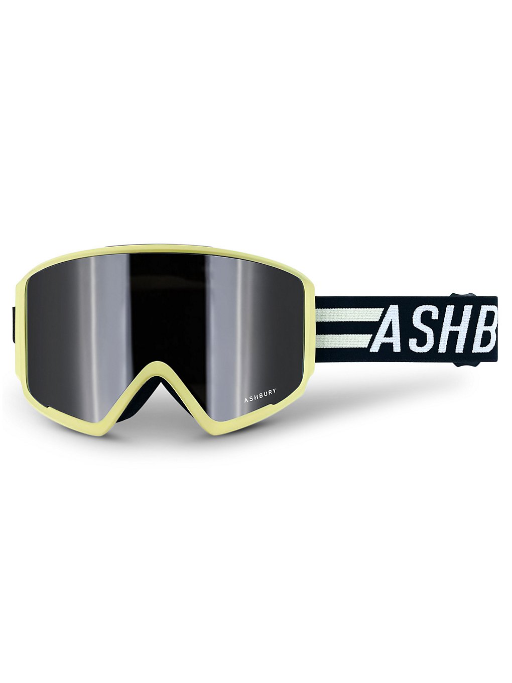 Ashbury Arrow Stripes (+Bonus Lens) Goggle silver mirror+yellow
