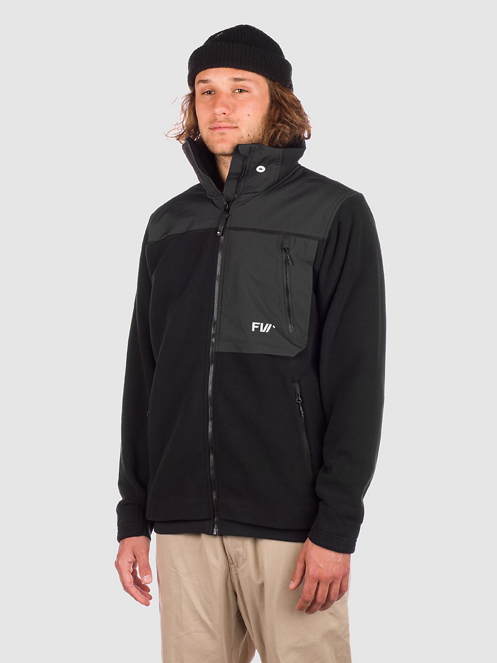 FW Root Classic Fleece Jacket slate black kaufen