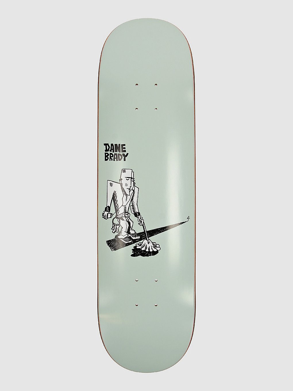 Polar Skate Dane Brady Mopping 8.378" Skateboard Deck green kaufen