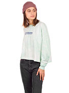 Oversized Crop Mineral T-Shirt manches longues