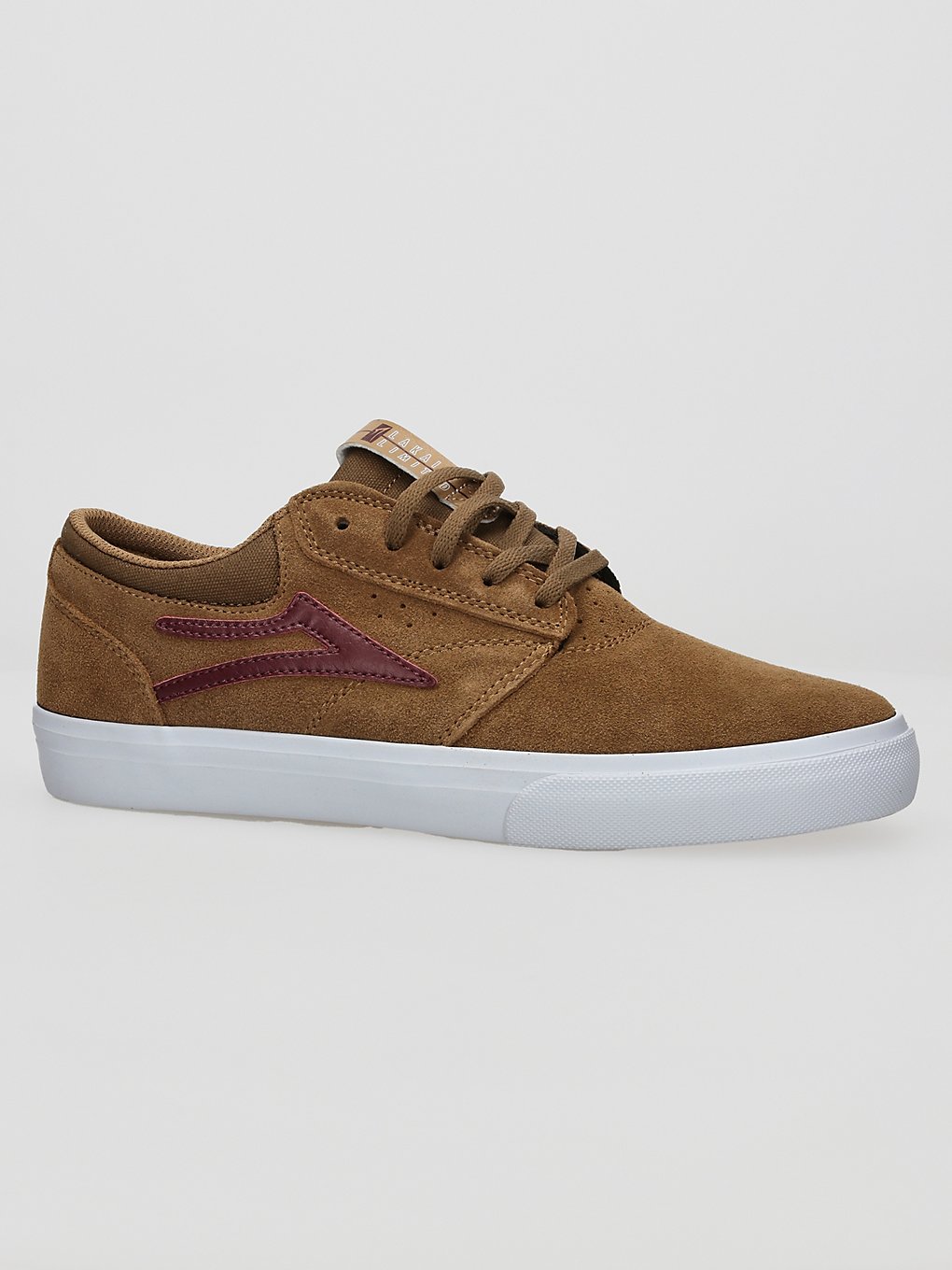 Lakai Griffin Skate Shoes tobacco suede