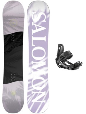 Justitie Afdeling Slecht Salomon Lotus Ltd 135 + Rhythm S 2022 Snowboard Set bij Blue Tomato kopen