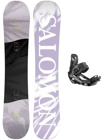 Salomon Lotus Ltd 138 + Rhythm S 2022 Snowboard-Set