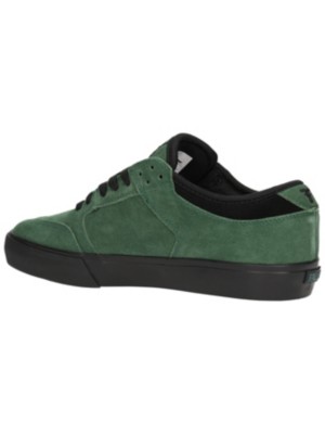 green fallen shoes