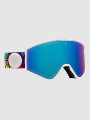 Photos - Ski Goggles Electric Kleveland.S Tie Dye Goggle blue chrome 