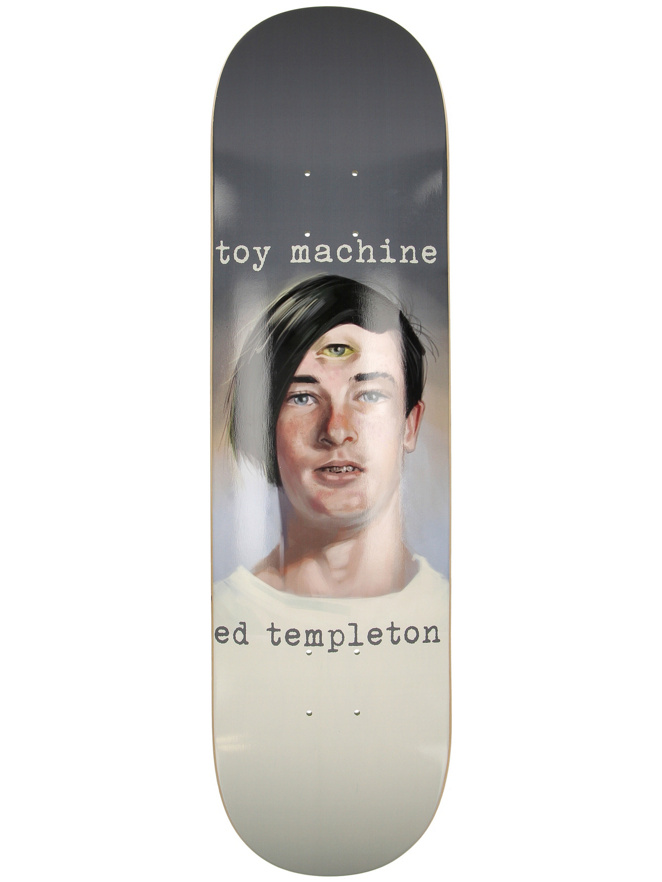 Toy Machine Templeton Portrait 8.25″ Skateboard Deck