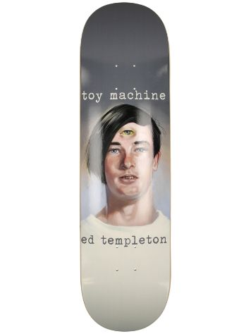 Toy Machine Templeton Portrait 8.25&quot; Skateboard Deck