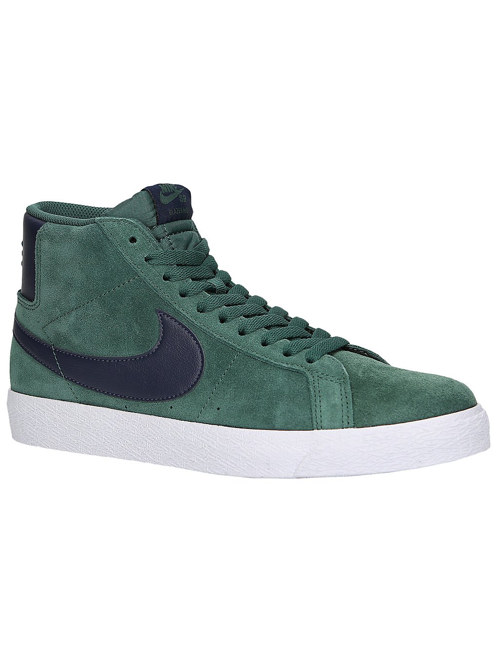 Nike SB Zoom Blazer Mid Skate Shoes grønn