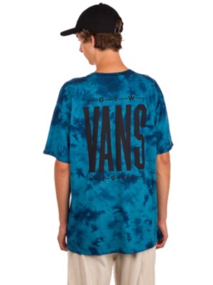 Vans Tall Type Tie T-shirt Blue