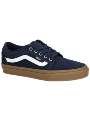 Vans Chukka Low Sidestripe Skate Shoes navy/gum