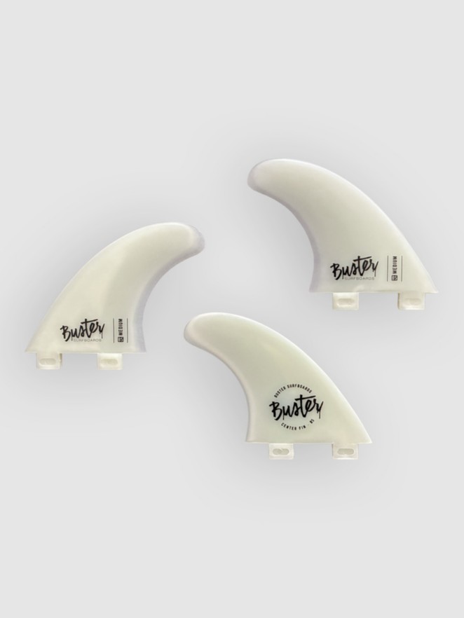 Buster 4,37'' Thruster Medium Fin Set