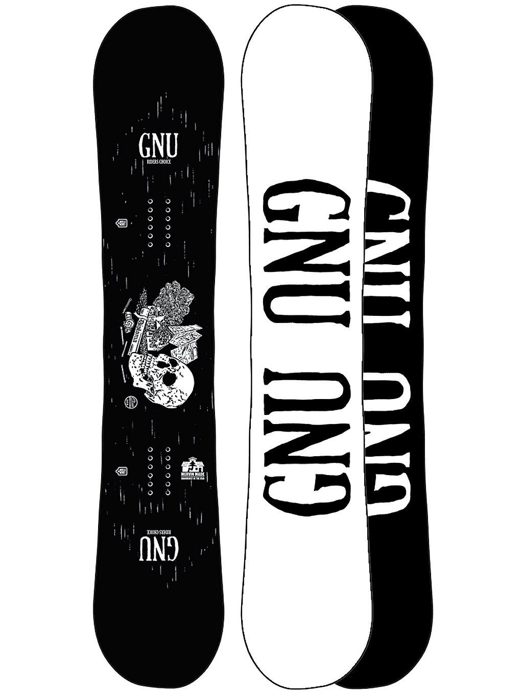Gnu Riders Choice 158W 2022 Snowboard no color