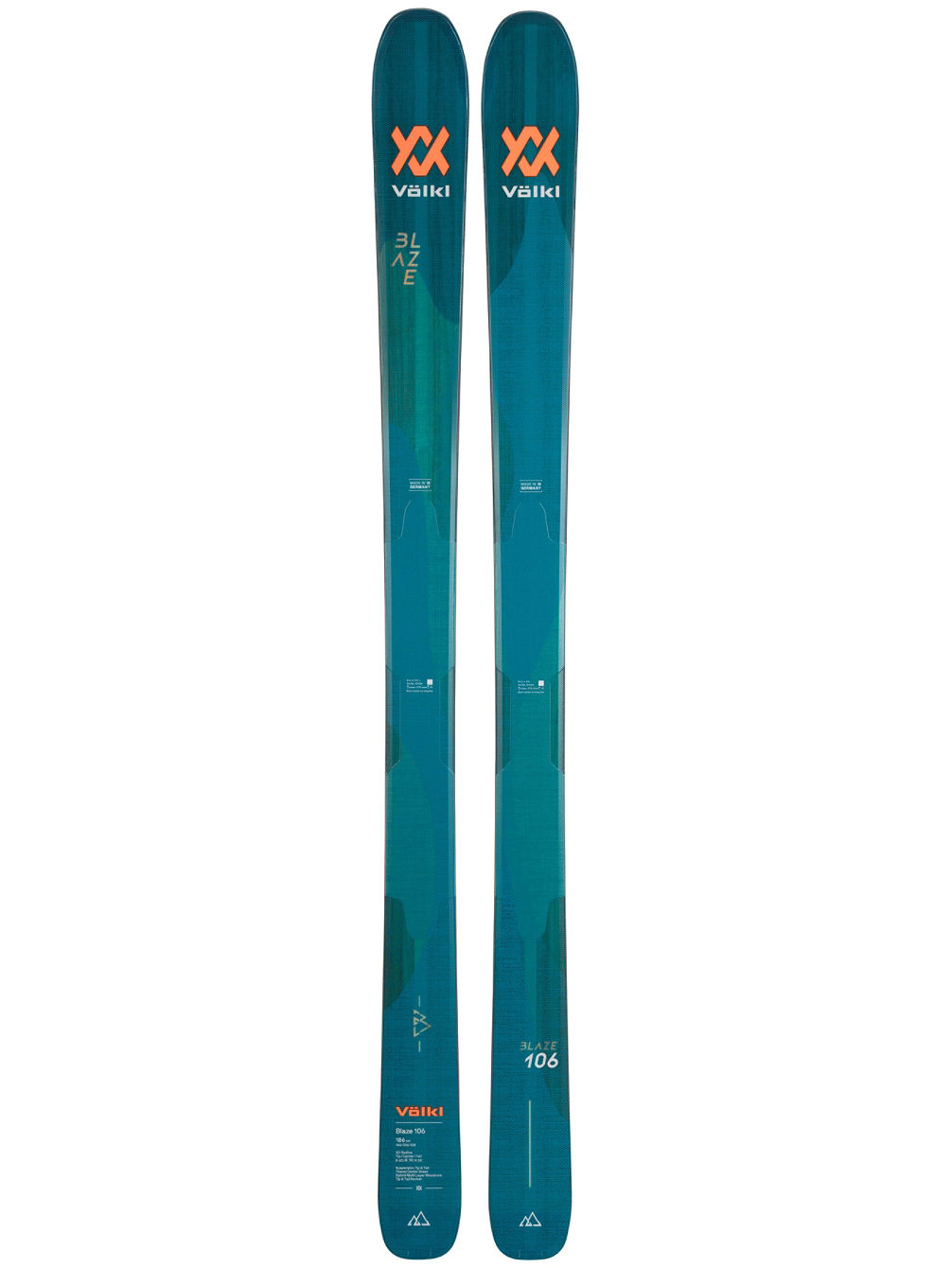 Blaze 106mm Flat 179 Skis de Randonn&eacute;e