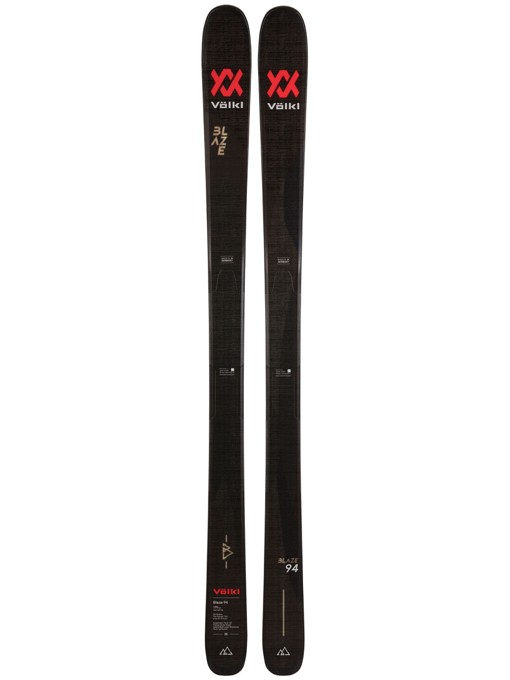 Blaze 94mm Flat 179 Skis de Randonn&eacute;e