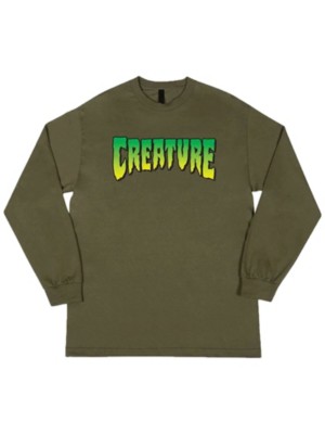 Creature Logo Long Sleeve T-Shirt green