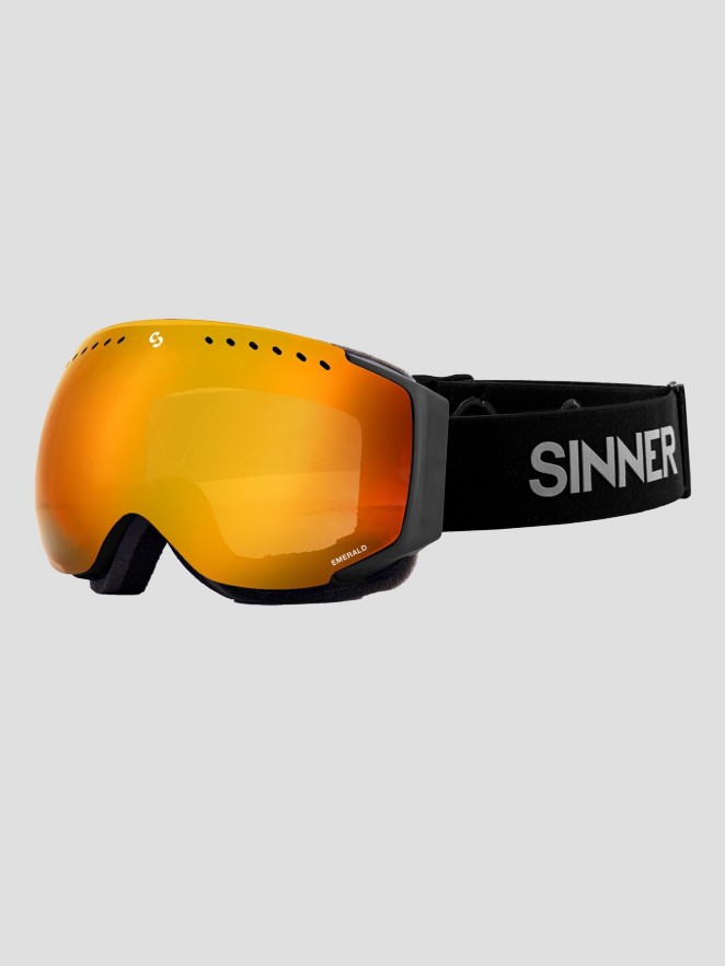 Sinner Emerald Matte Black Maschera