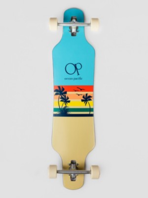 Ocean Pacific Sunset Drop Through 39&quot; Longboard complet