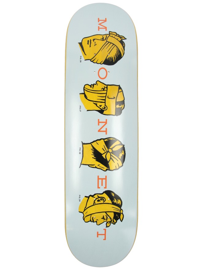 Monet Skateboards Field Safety 8.5″ Skateboard Deck