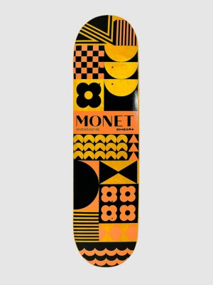 Monet Skateboards Movement 8.25 Skateboard Deck brown