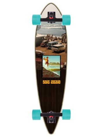 Long Island Longboards Florida 42&quot; Pintail Skate Completo
