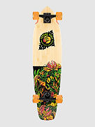 Paradise Bamboo Ft. Point Eden 34&amp;#034; Kicktail Longboard Completo