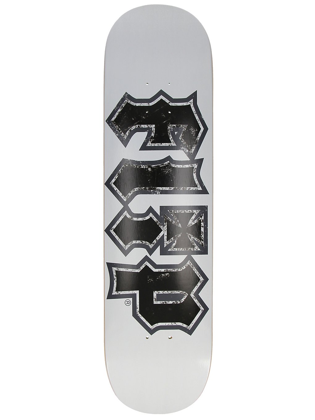 Flip HKD Thrashed 8.0 Skateboard Deck white