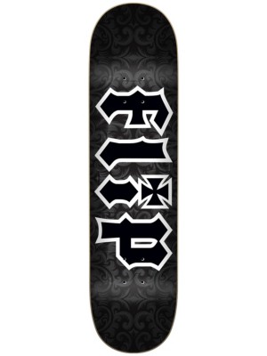 Flip HKD Gothic 8.25" Skateboard Deck schwarz