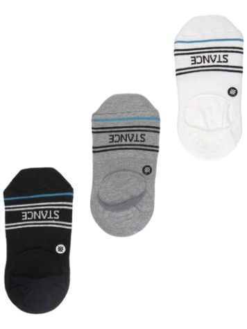 Stance Basic 3 Pack No Show Chaussettes