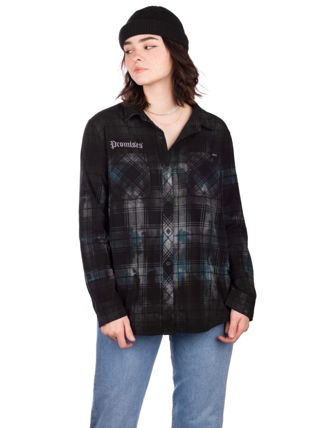 Broken Promises Slogan Flannel Srajca