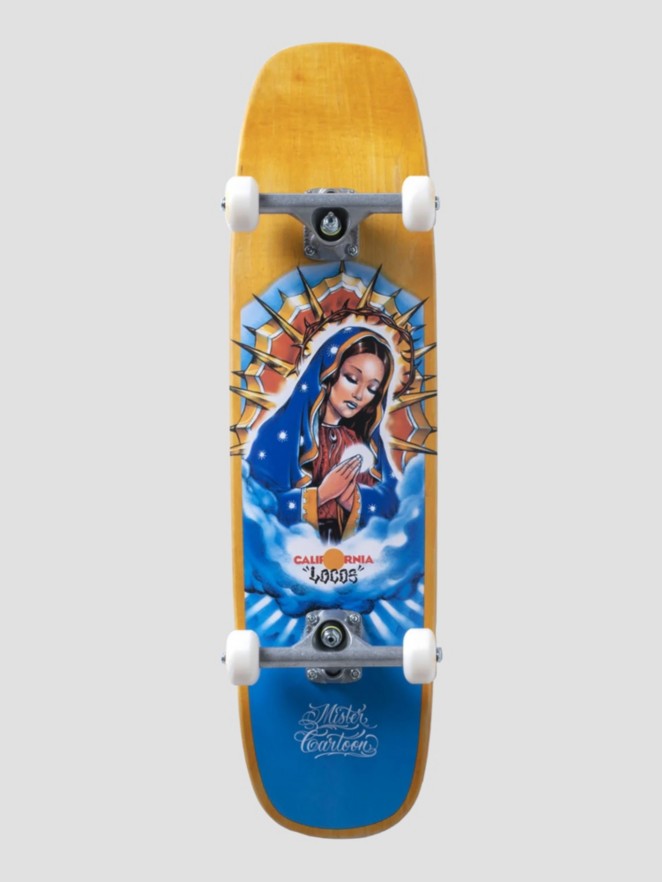 California Locos X Mister Cartoon Guadalupe 8″ Skateboard
