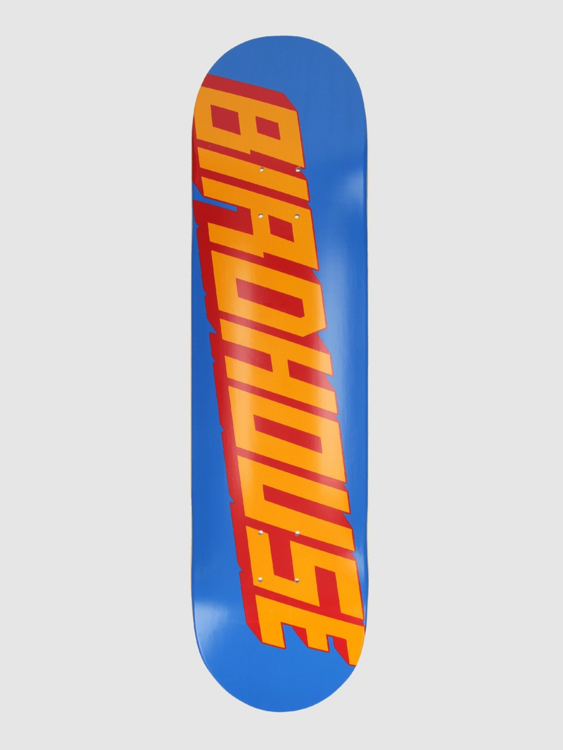 Birdhouse Type Logo 8" Skateboard Deck blue