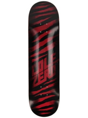 Zero Cole Ripper 8.25 Skateboard Deck black red
