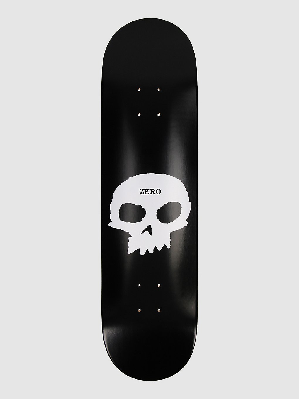 Zero Single Skull 8.0" Skateboard Deck black white kaufen