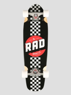 Photos - Skateboard RAD Board Co.  Board Co. Cali Checker Stripe 9.125" Complete white 