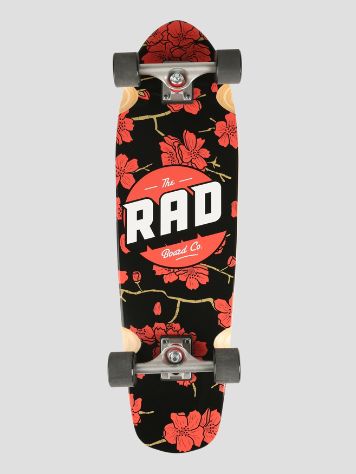 RAD Board Co. Cali Checker Blossoms 9.125&quot; Complete
